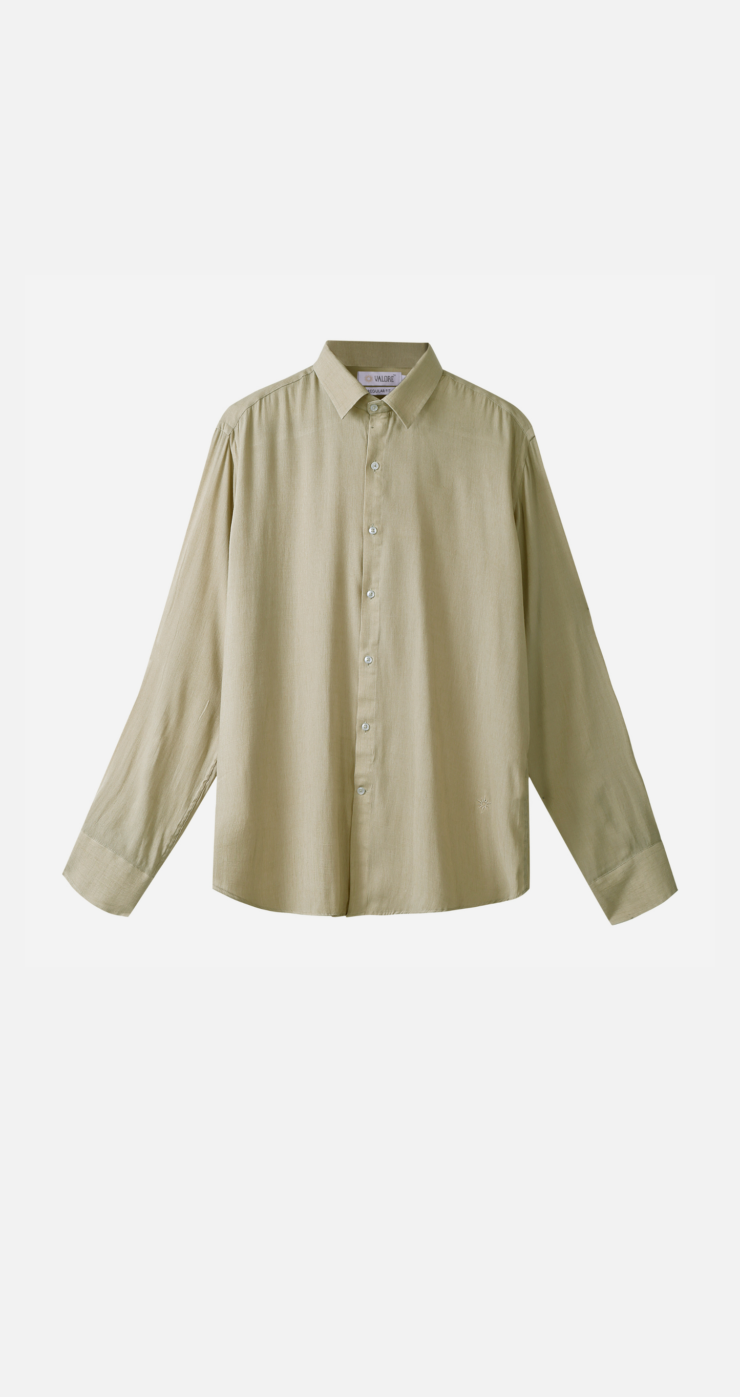 Mens Dusky Beige Pastel Shirt - Super Comfortable | All Weather Fabric | Luxury Fabric