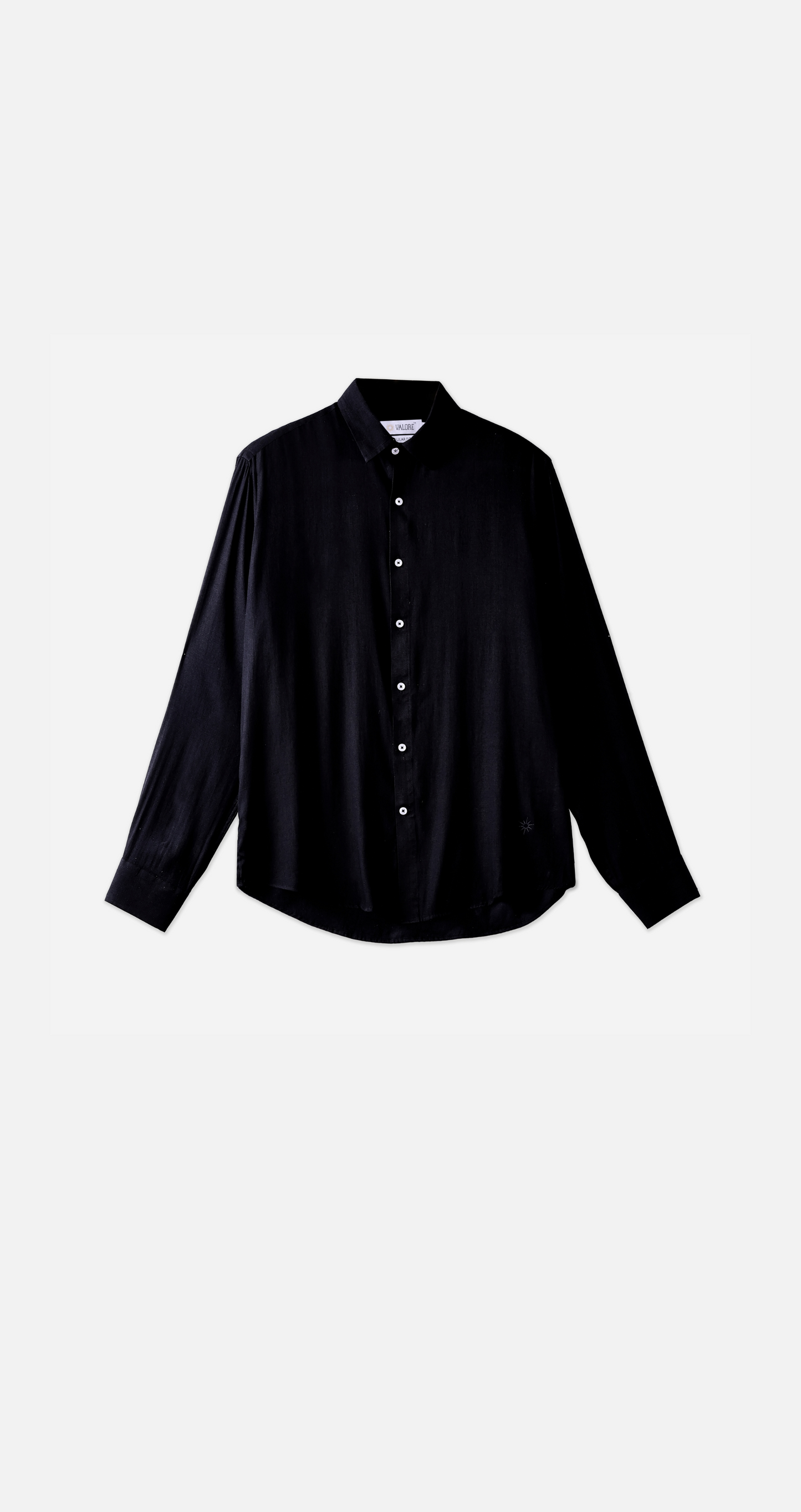 Mens Classic Black Shirt - Super Comfortable | All Weather Fabric | Luxury Fabric