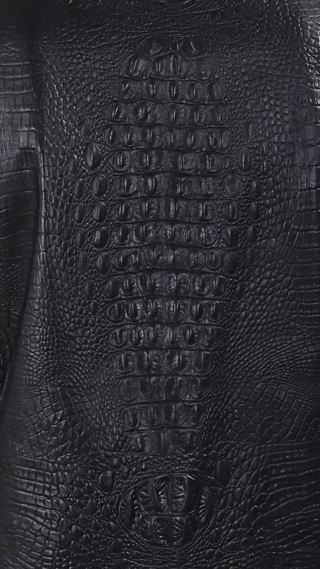 Crocodile Embossed Men's Leather Jacket | Special Edition