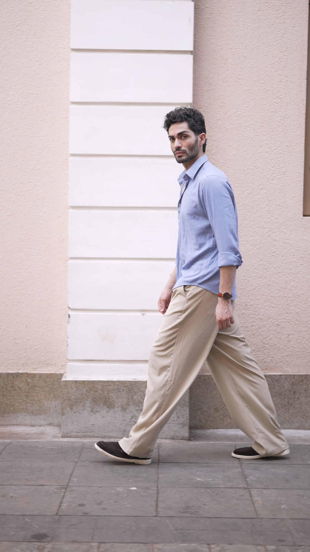 Chambray Blue Cloudweave Shirt