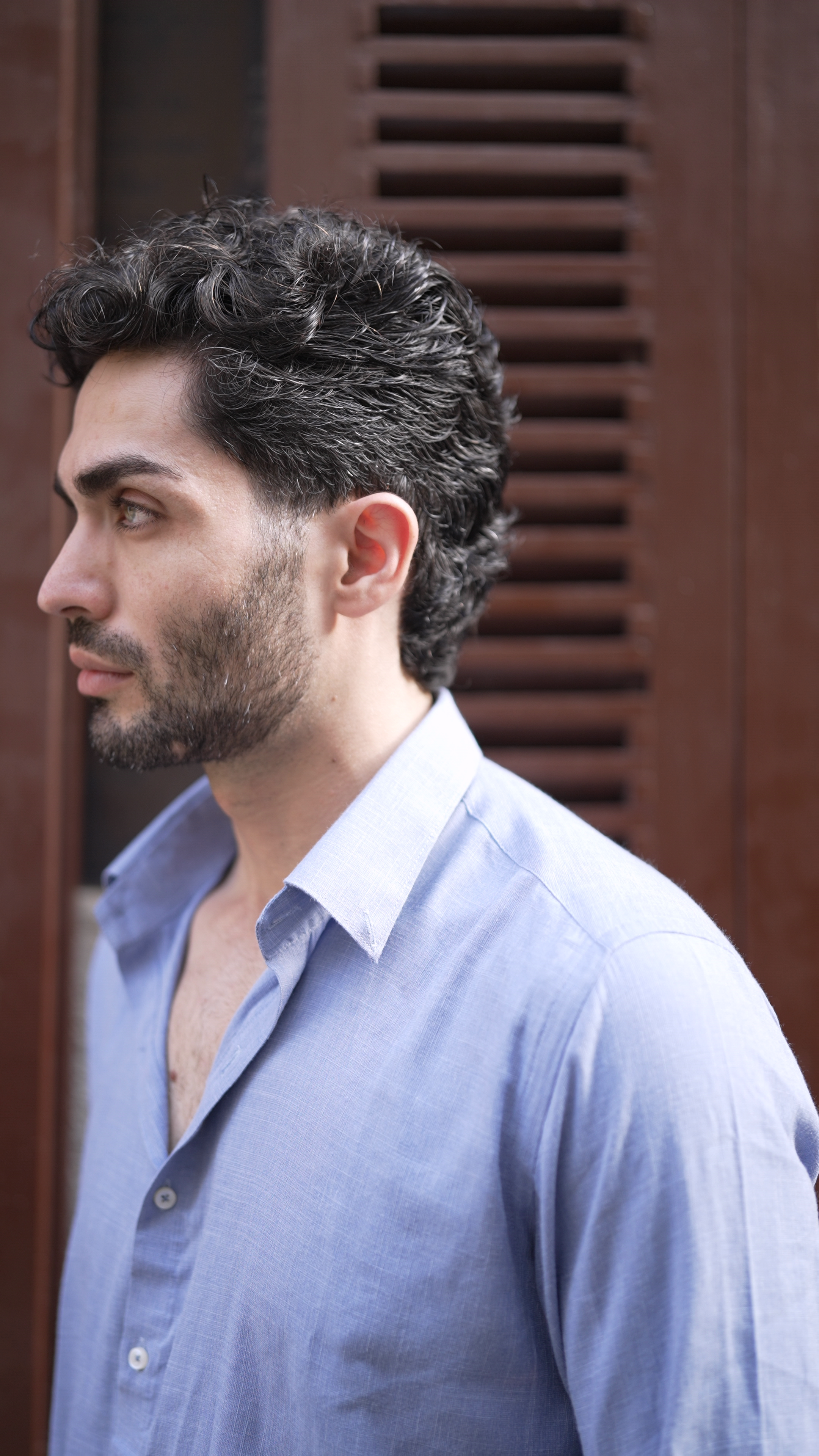 Chambray Blue Cloudweave Shirt