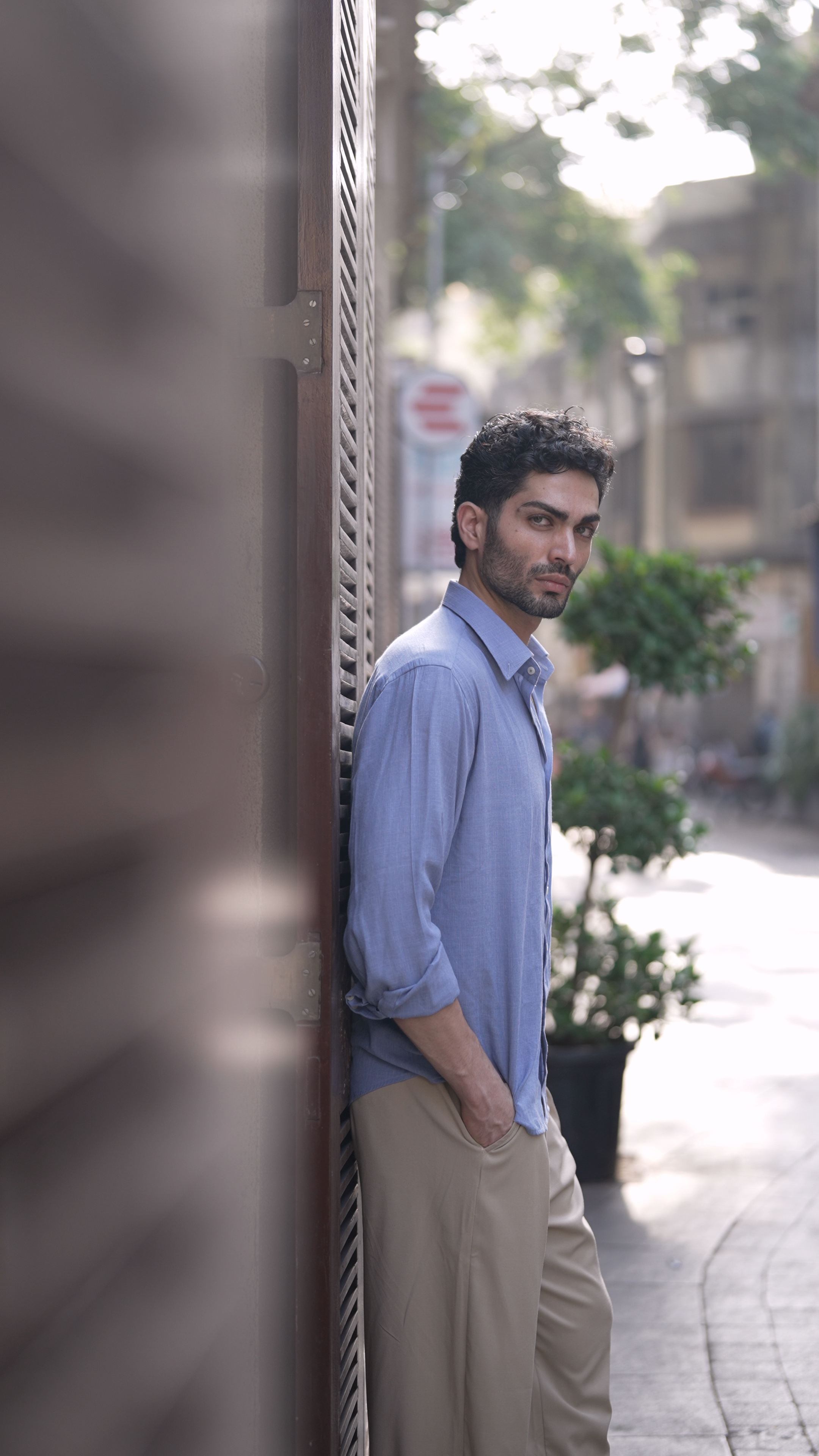 Chambray Blue Cloudweave Shirt