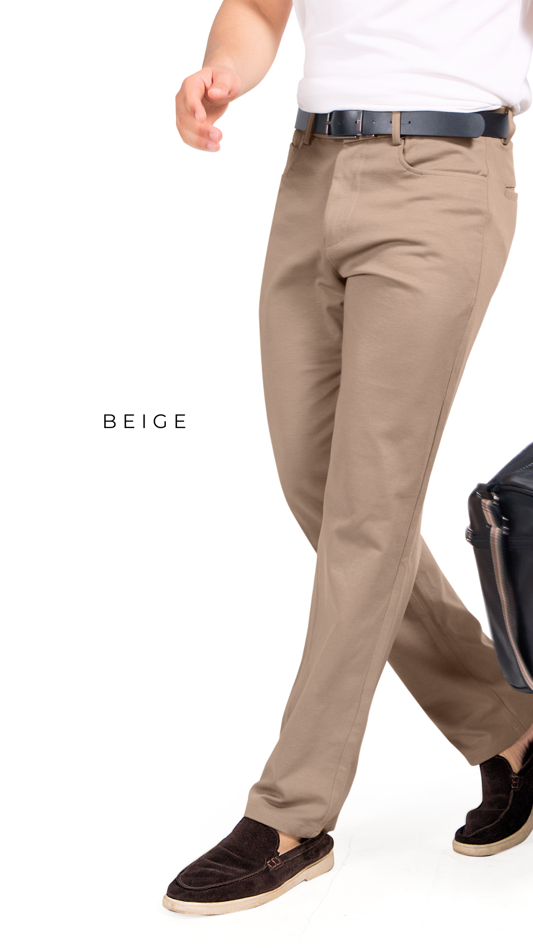 Dune Beige Milano Stretch Pant