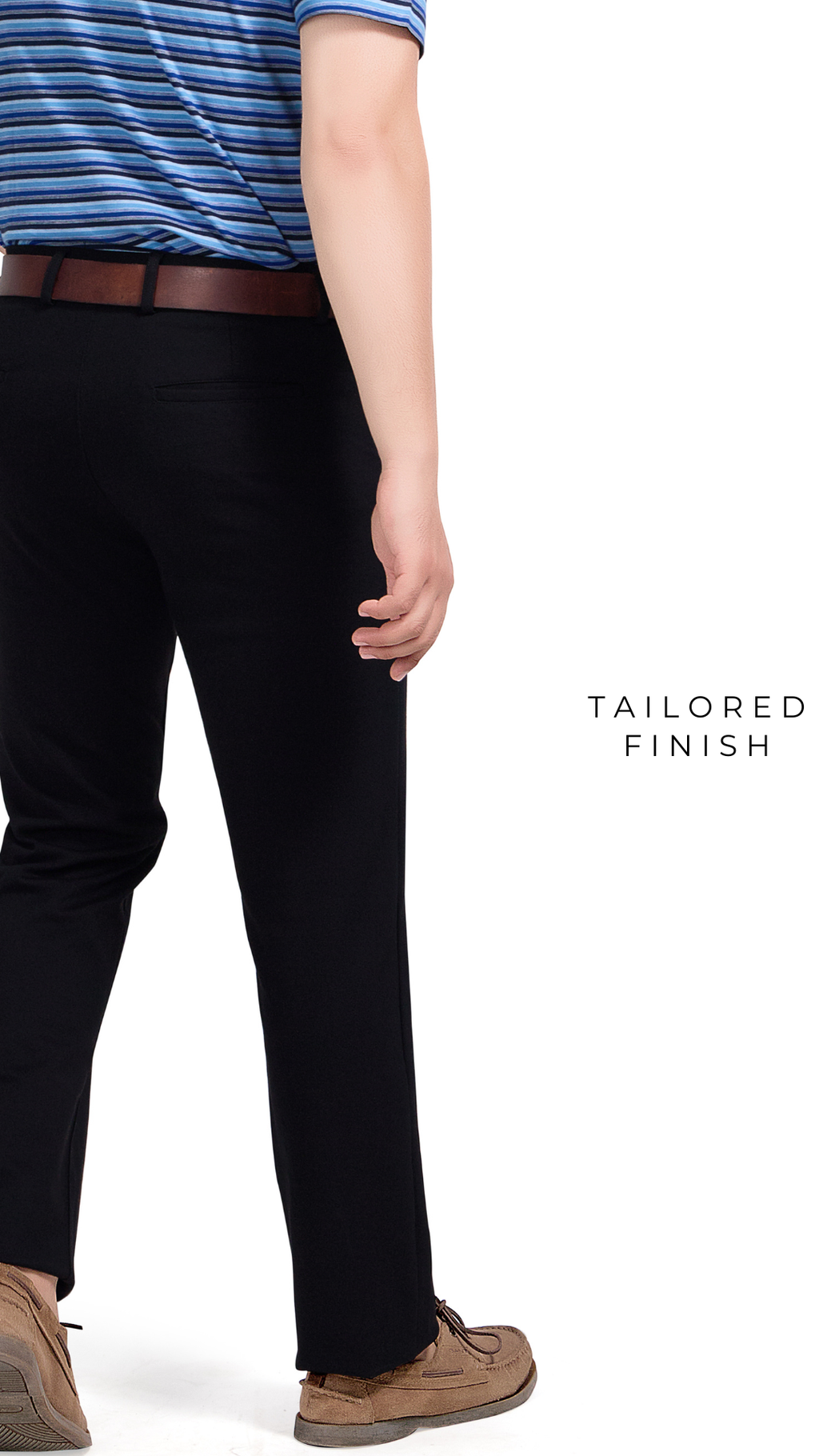 Classic Black Milano Stretch Pant