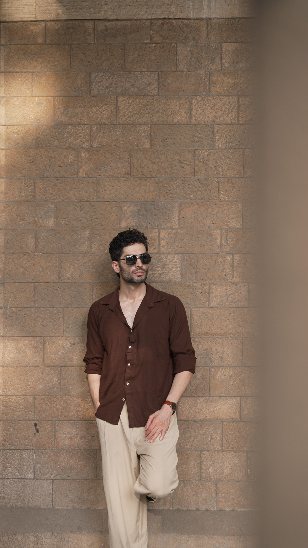 Espresso Brown Cloudweave Shirt