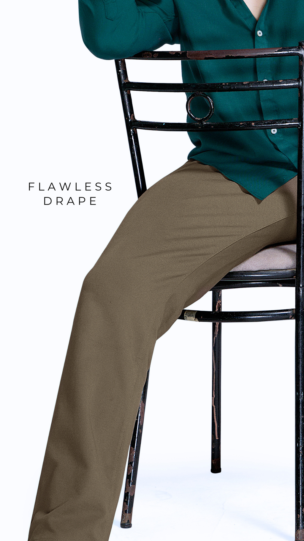 Dark Taupe Milano Stretch Pant