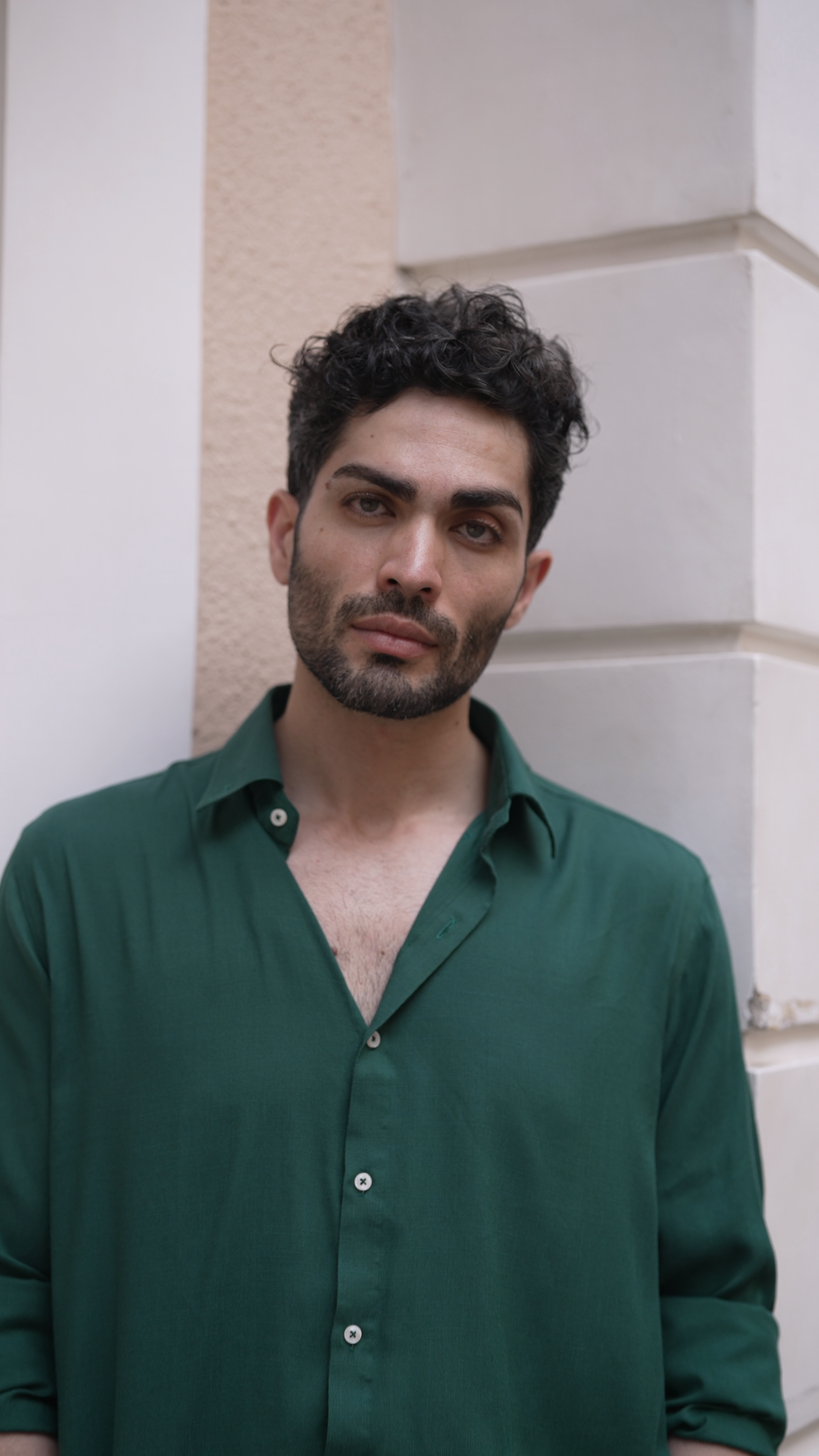 Forest Green Cloudweave Shirt