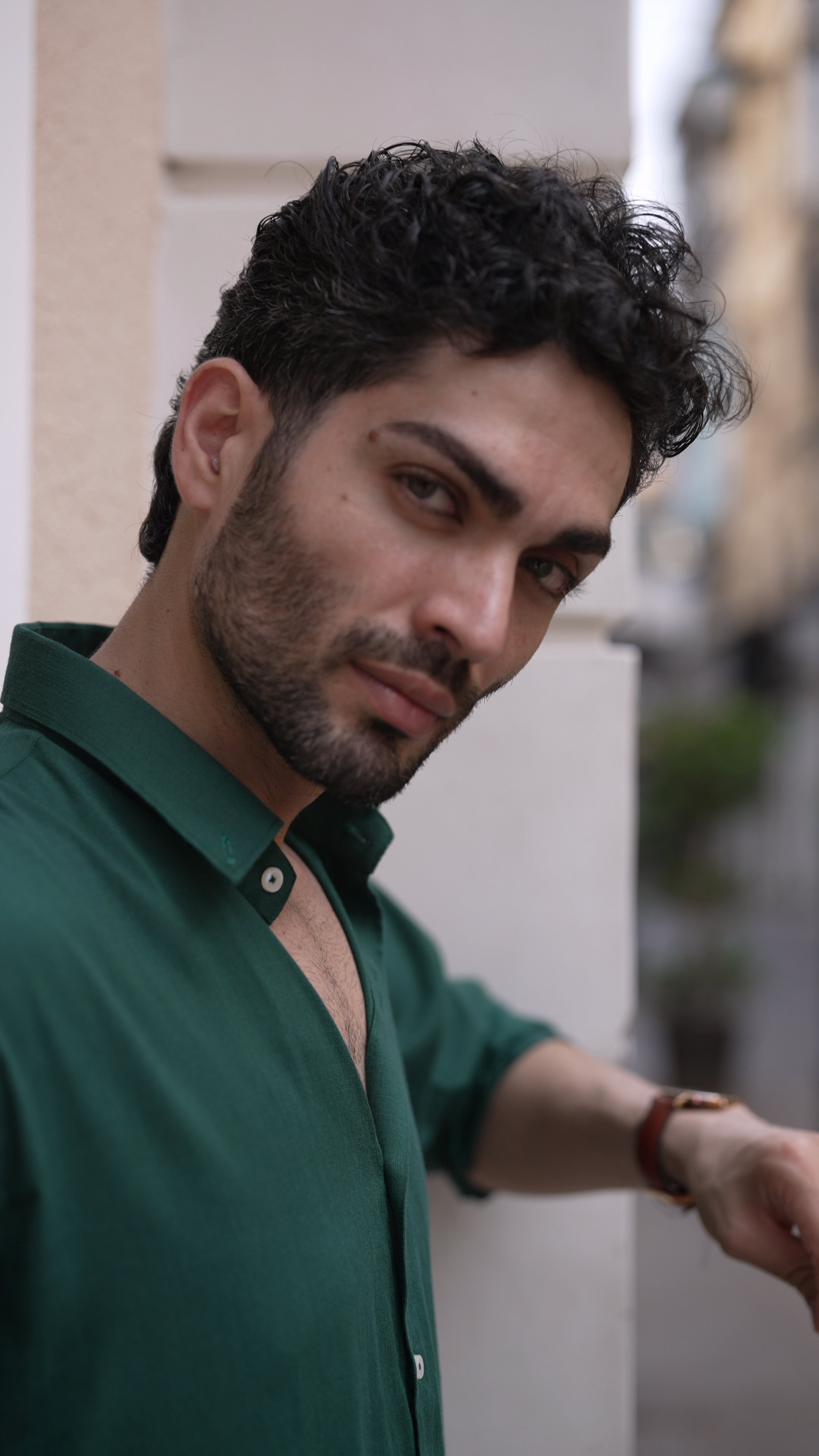Forest Green Cloudweave Shirt