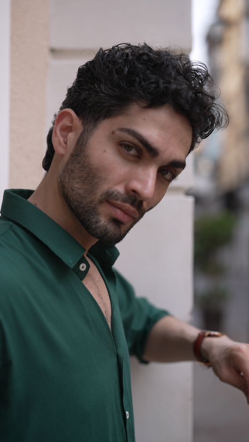 Forest Green Cloudweave Shirt