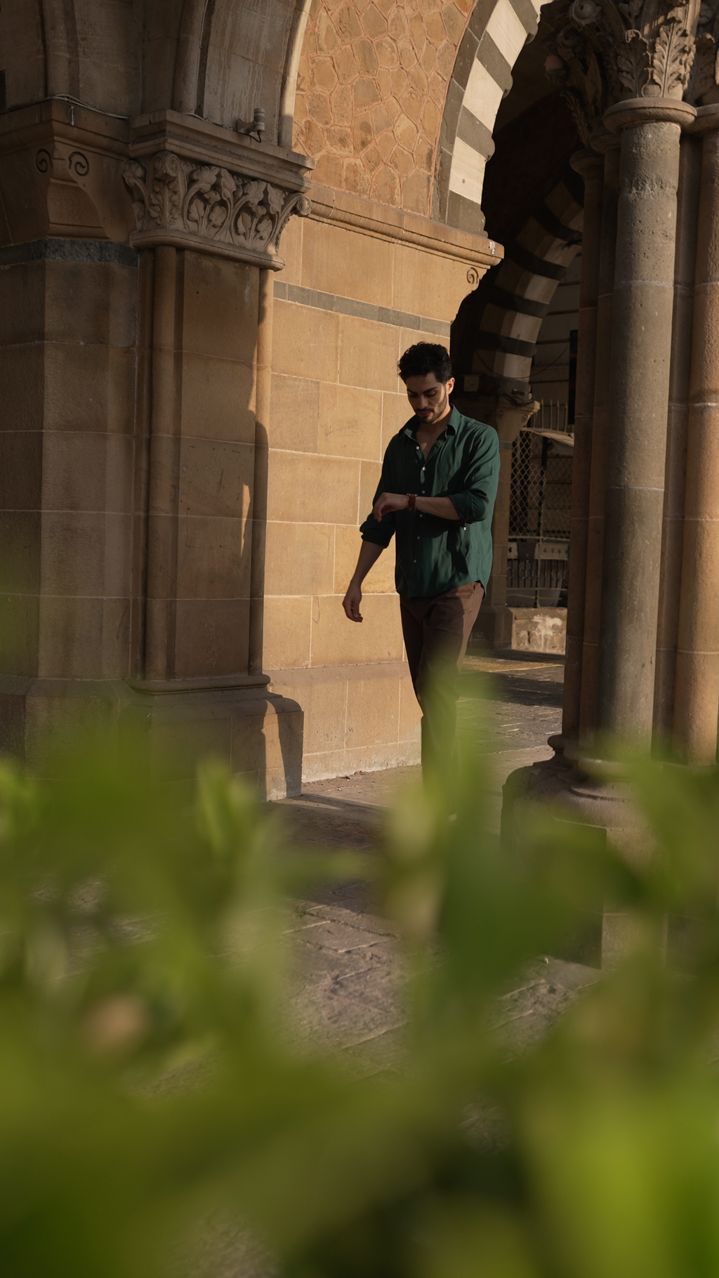 Forest Green Cloudweave Shirt