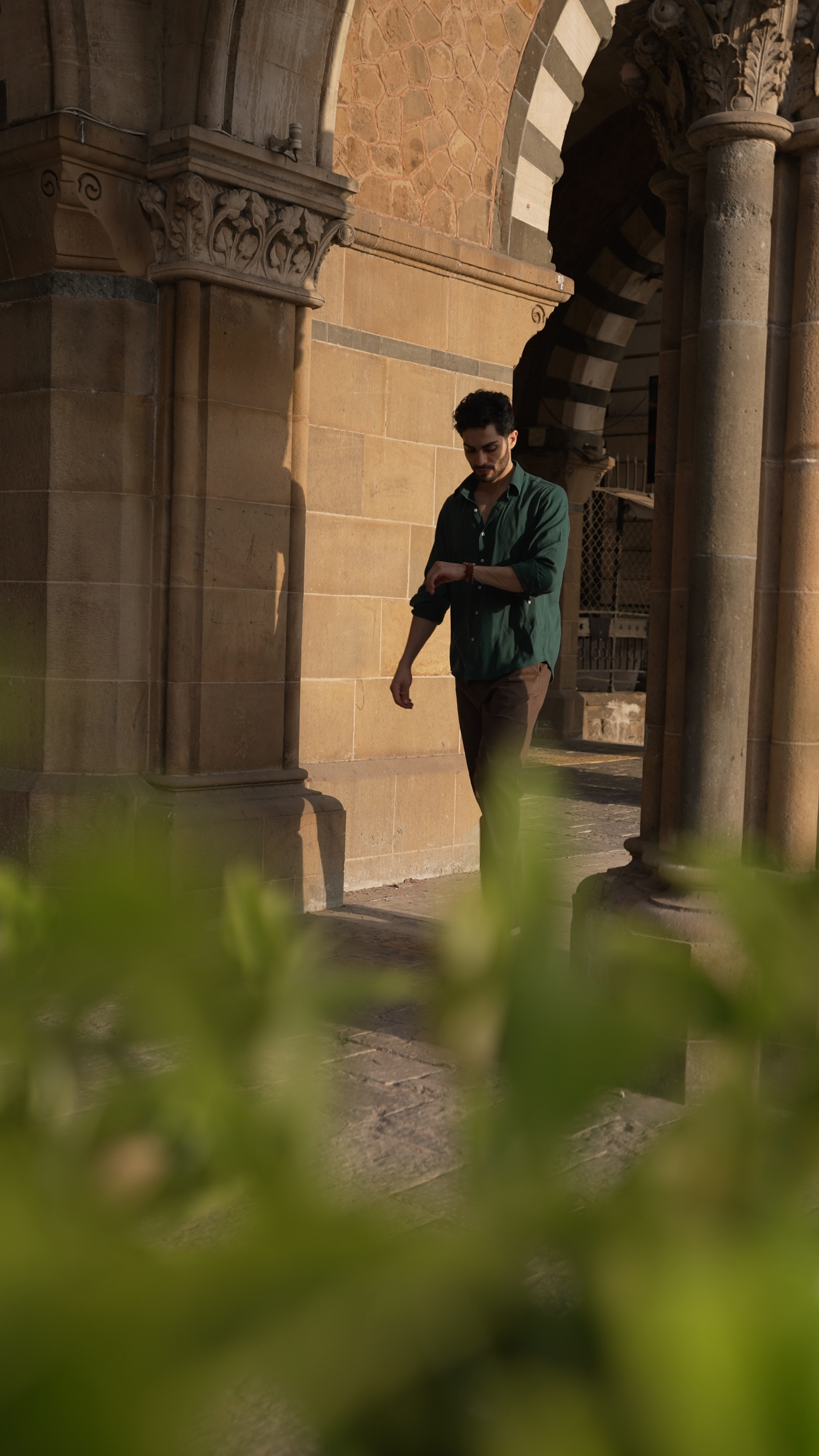 Forest Green Cloudweave Shirt