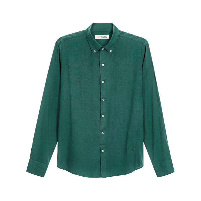 Forest Green Cloudweave Shirt