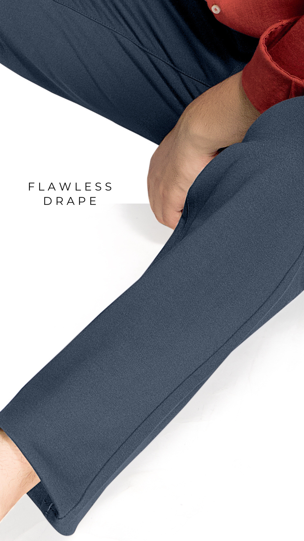Midnight Grey Milano Stretch Pant