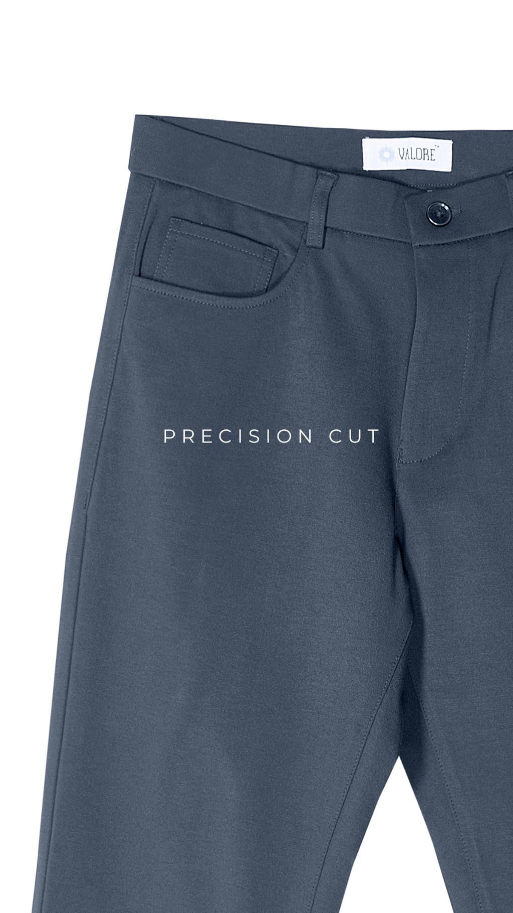 Midnight Grey Milano Stretch Pant