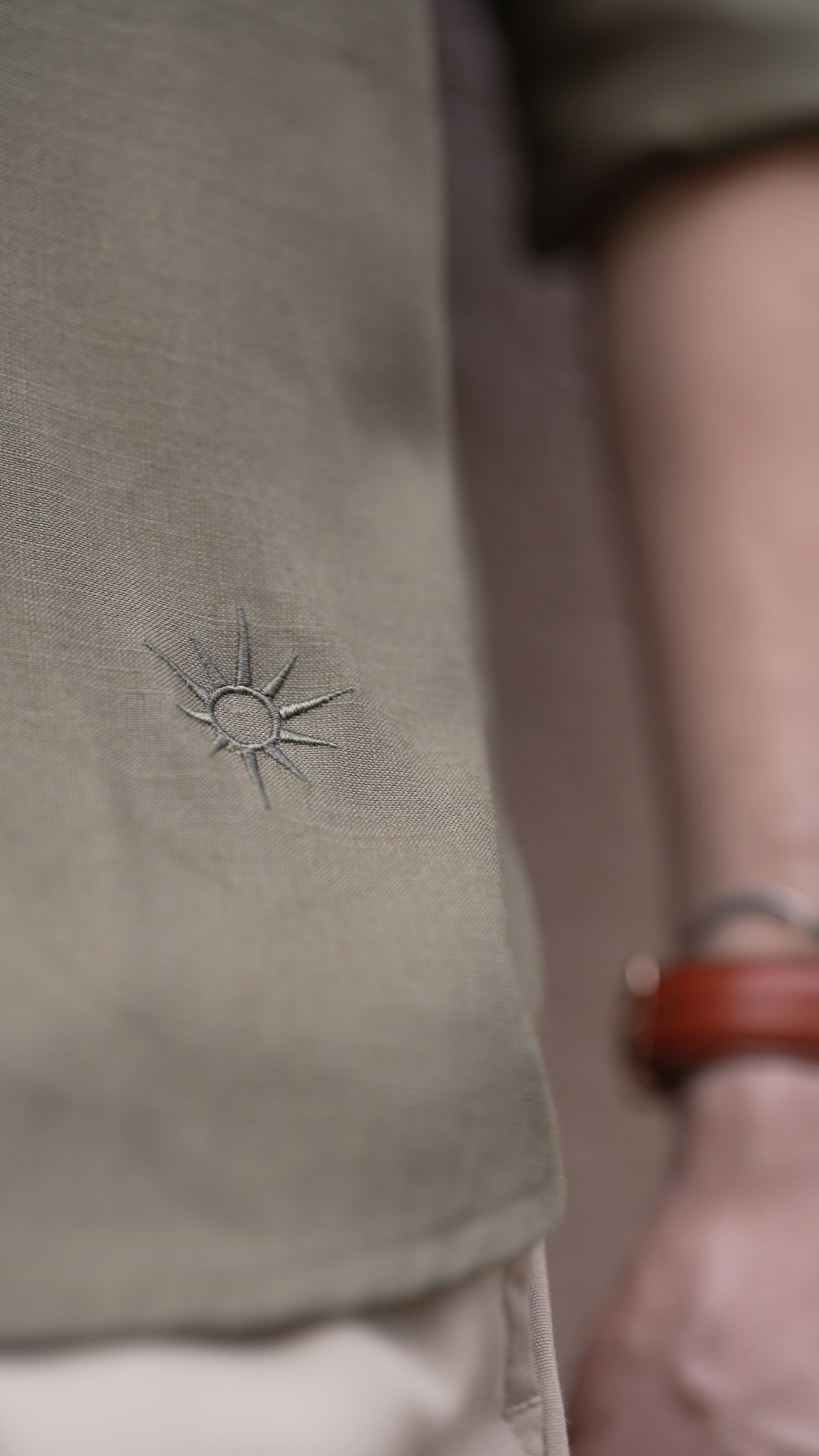 Olive Green Cloudweave Shirt