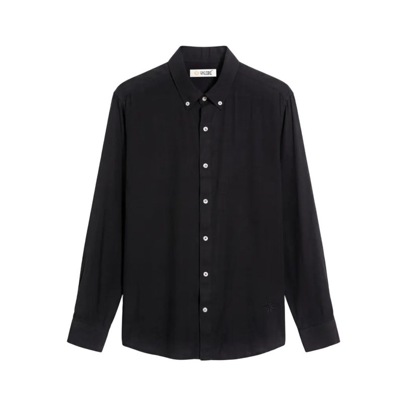 Obsidian Black Cloudweave Shirt