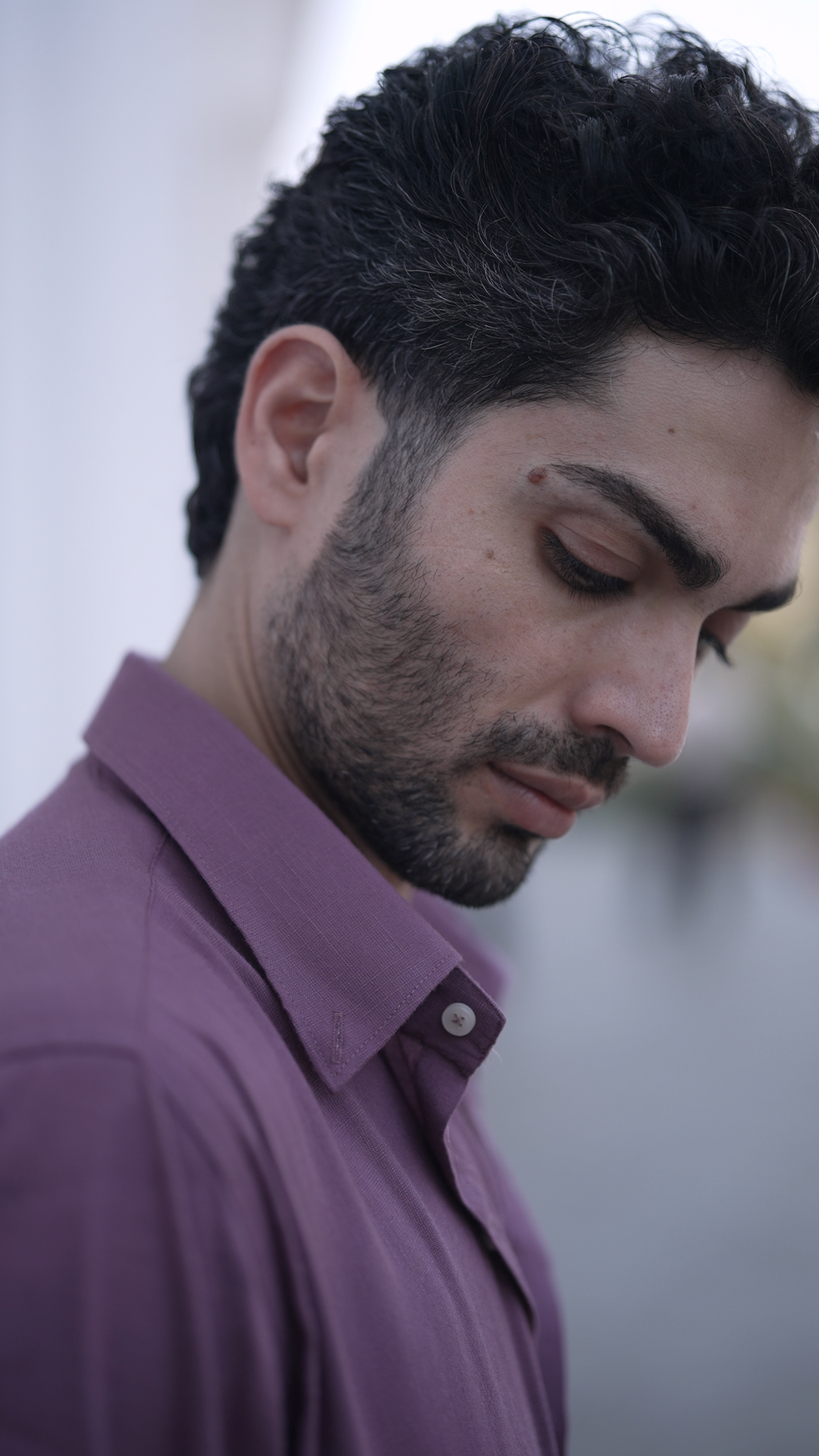 Heathered Plum Cloudweave Shirt