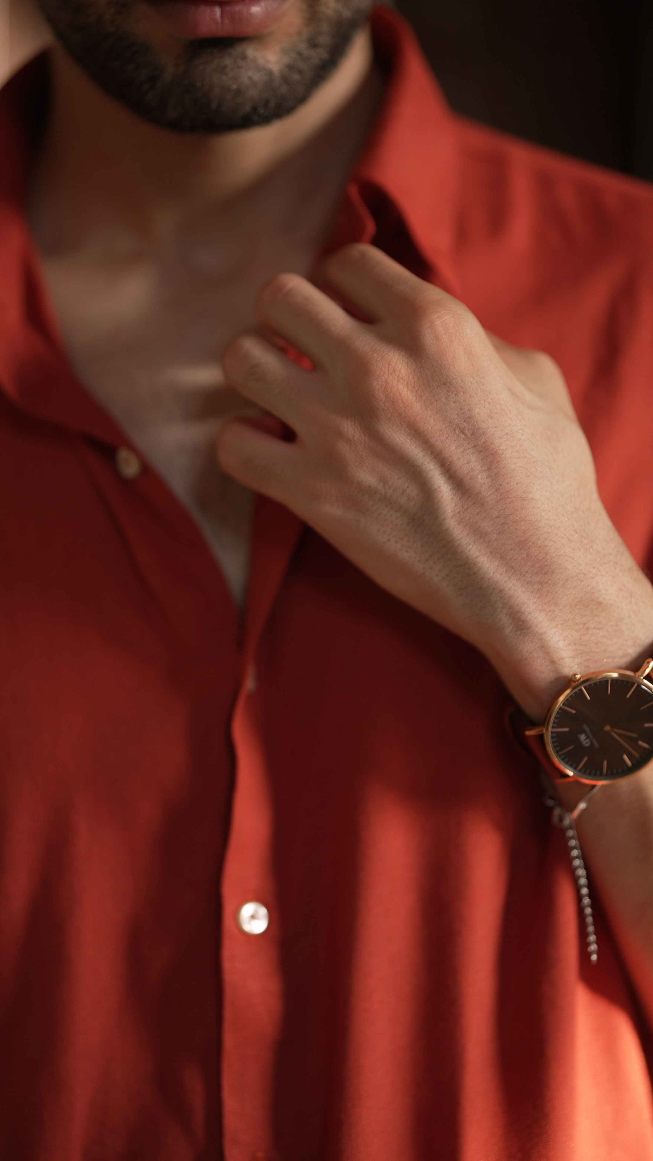 Terracotta Rust Cloudweave Shirt