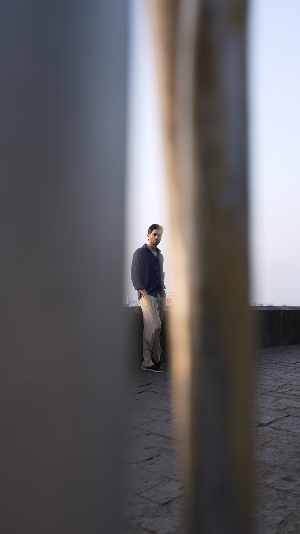 Slate Blue Cloudweave Shirt
