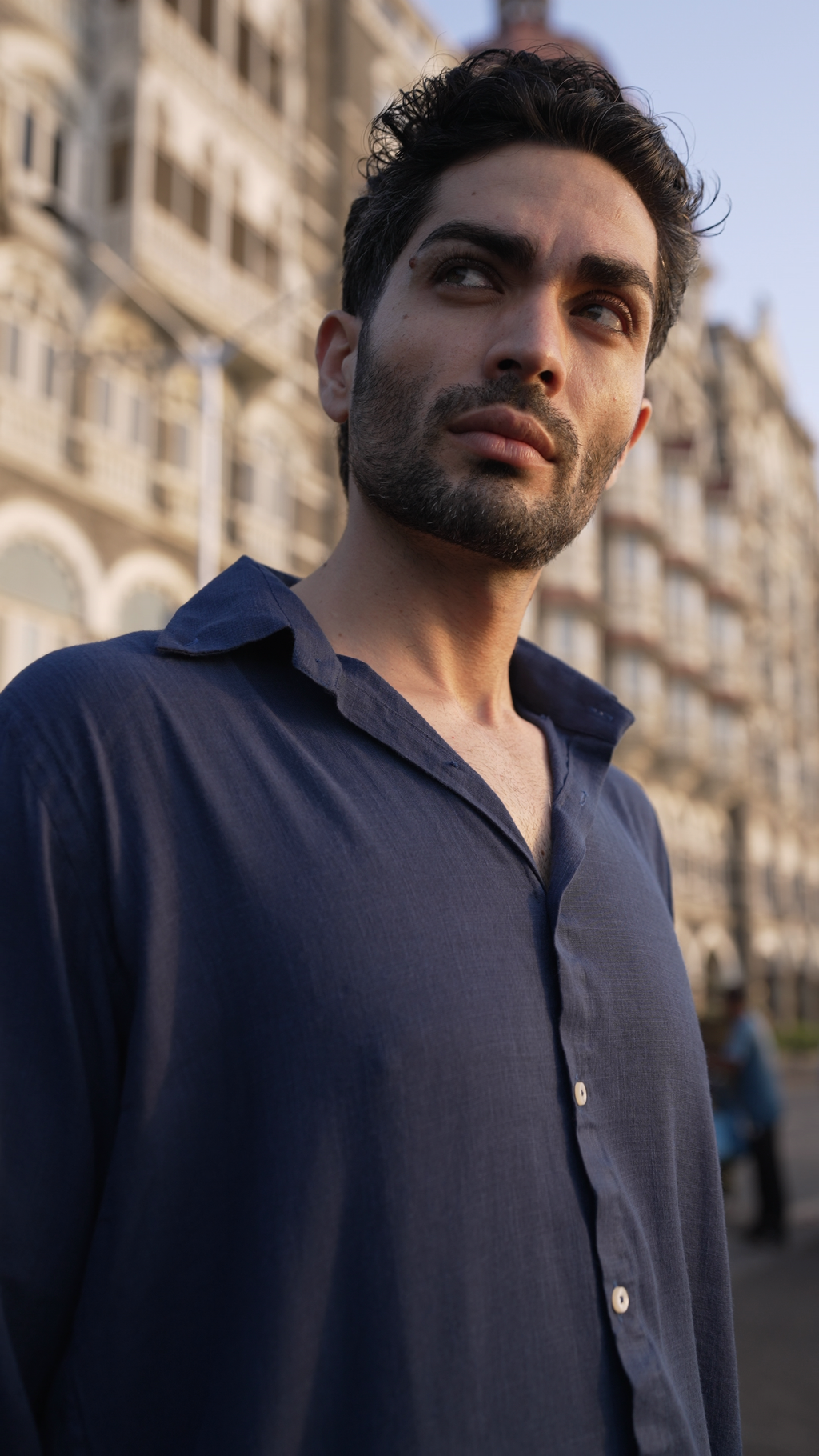 Slate Blue Cloudweave Shirt