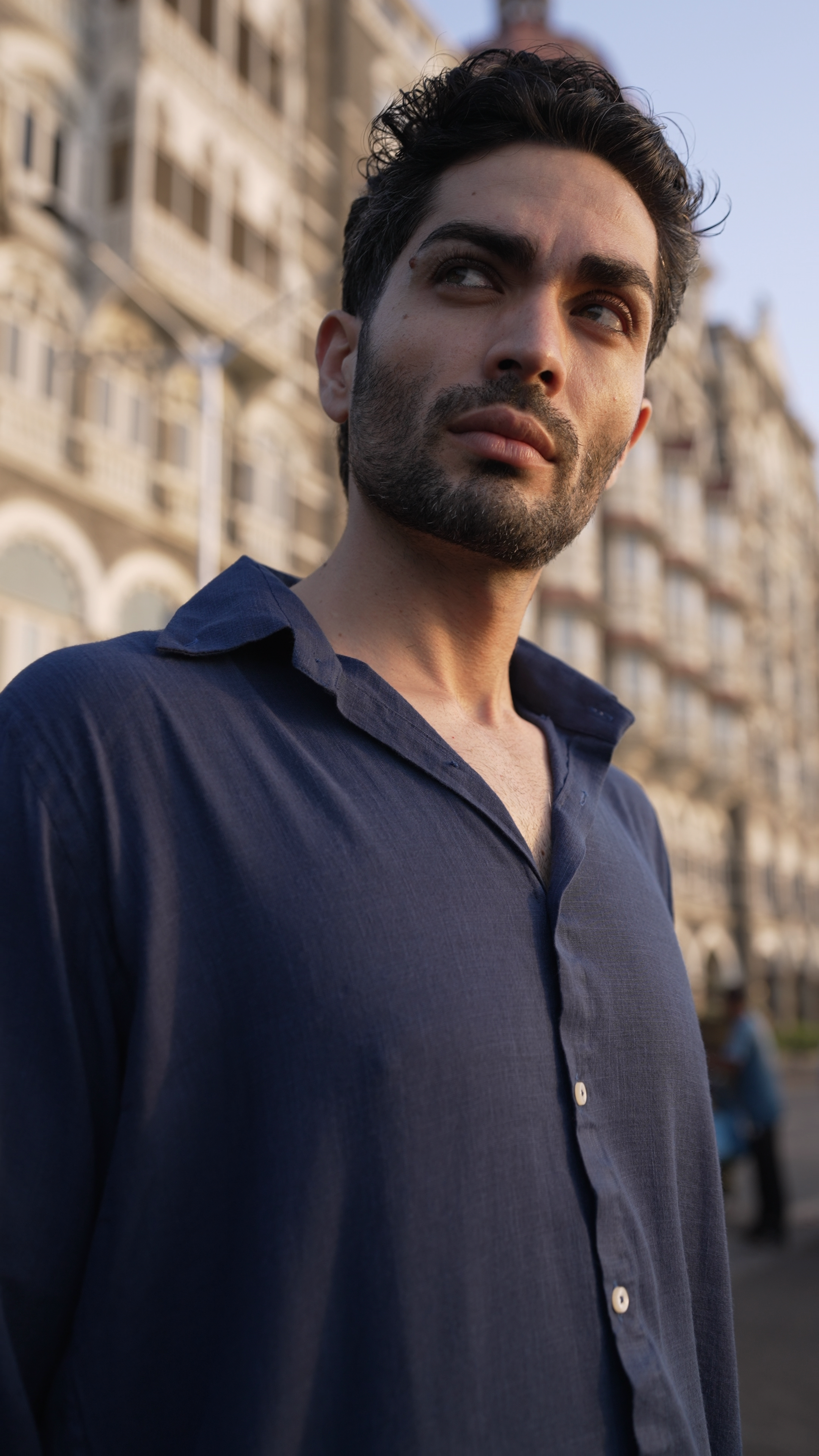 Slate Blue Cloudweave Shirt
