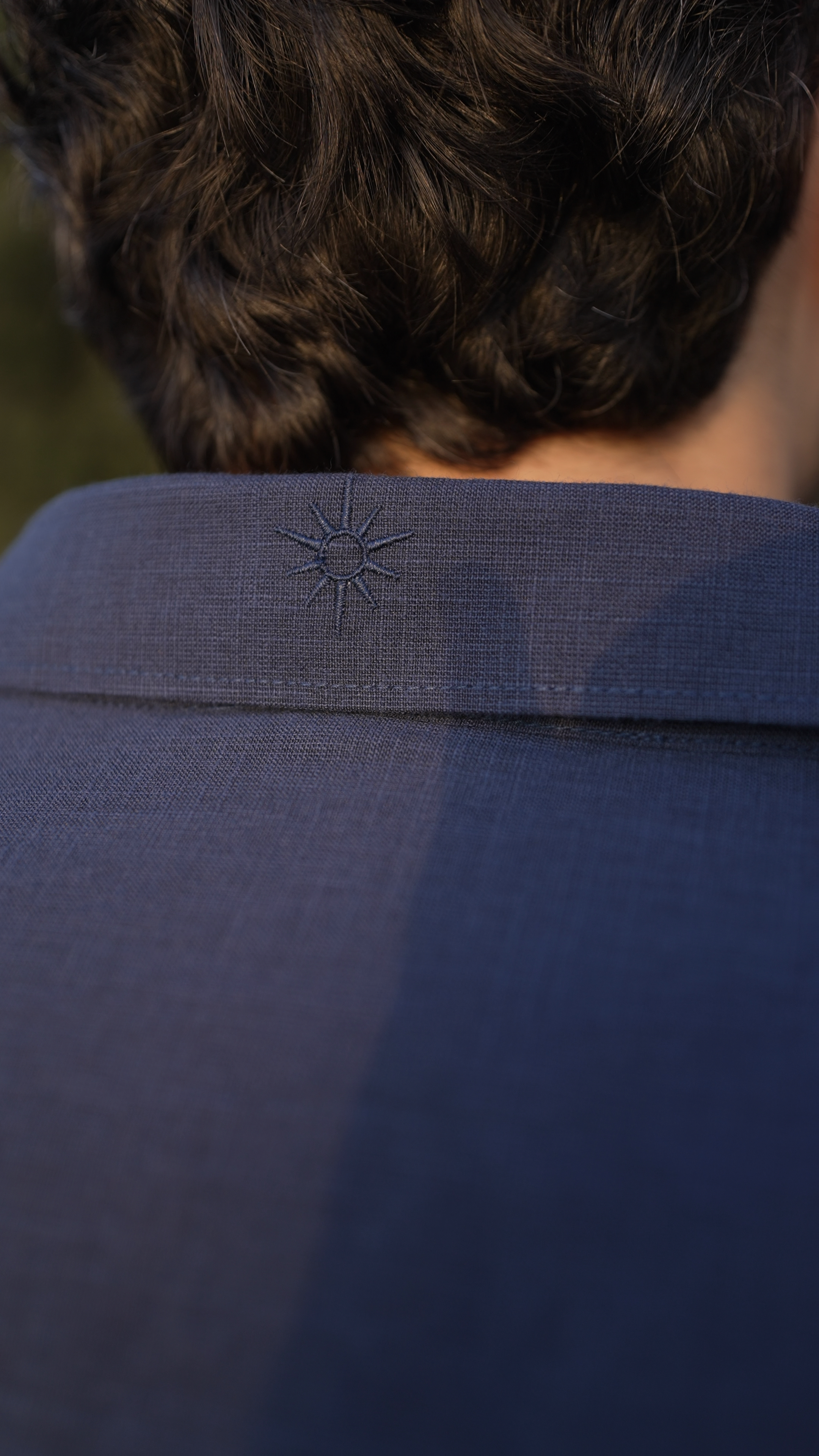 Slate Blue Cloudweave Shirt