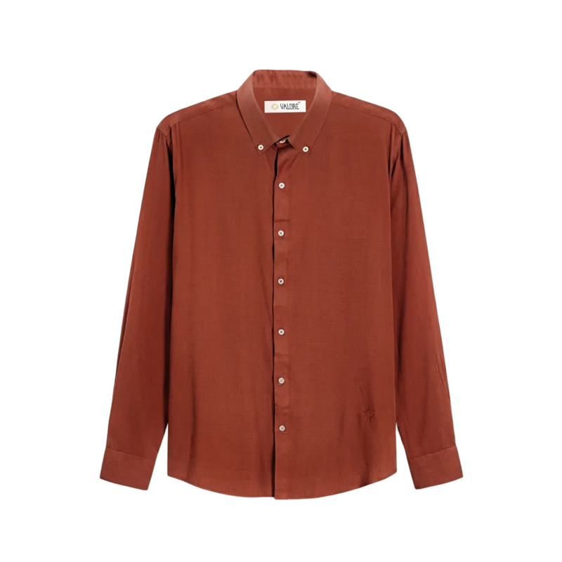 Terracotta Rust Cloudweave Shirt