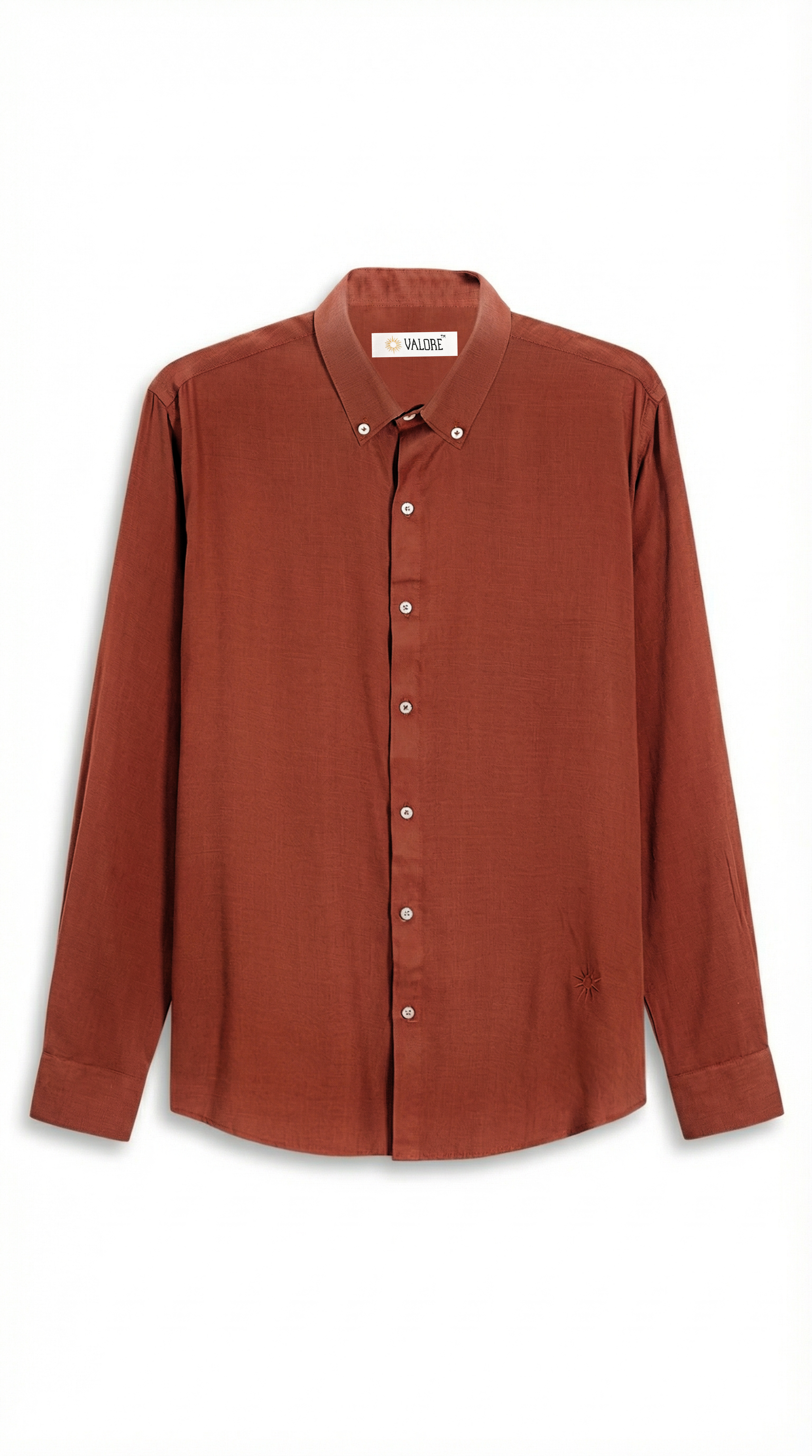 
Terracotta Rust Cloudweave Shirt